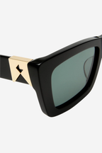 Taxi II Sunglasses - Black/Gold