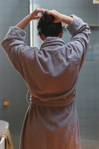 Velour Cotton Robe