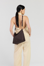Miki Shoulder Bag - Cacao Luxe
