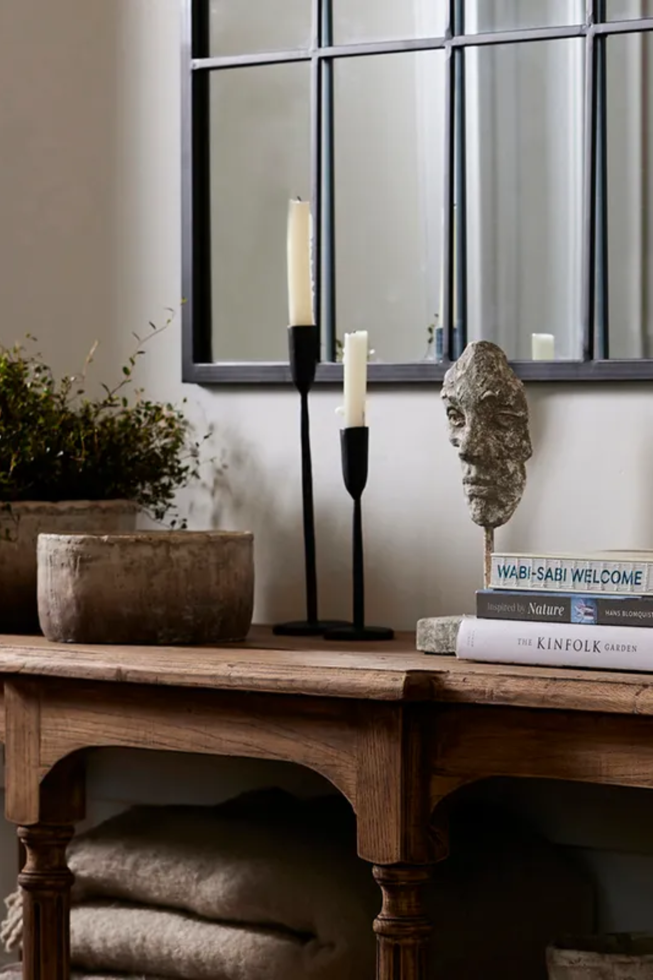 Dax Black Candleholder - Medium