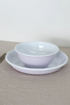 Enamel Bowl 16cm - Lilac