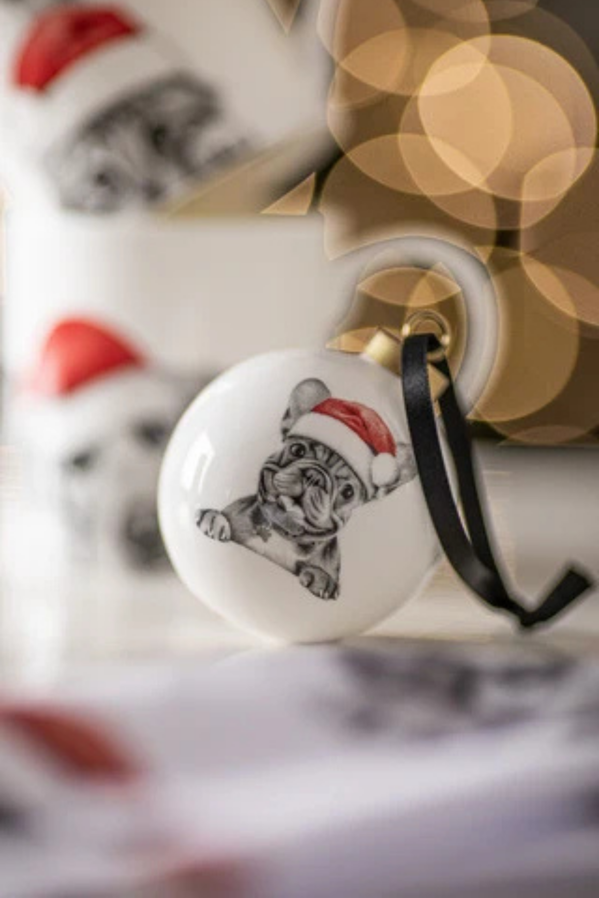 Santa Paws Pups Bauble