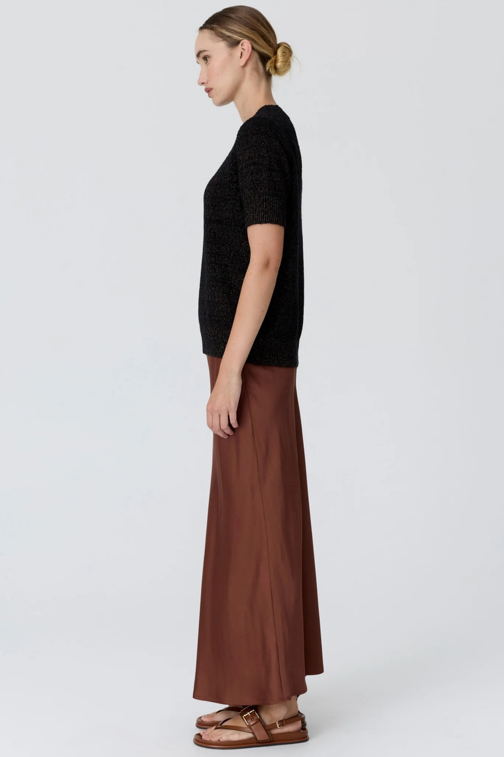 Cedar Lurex Knit - Black /Copper