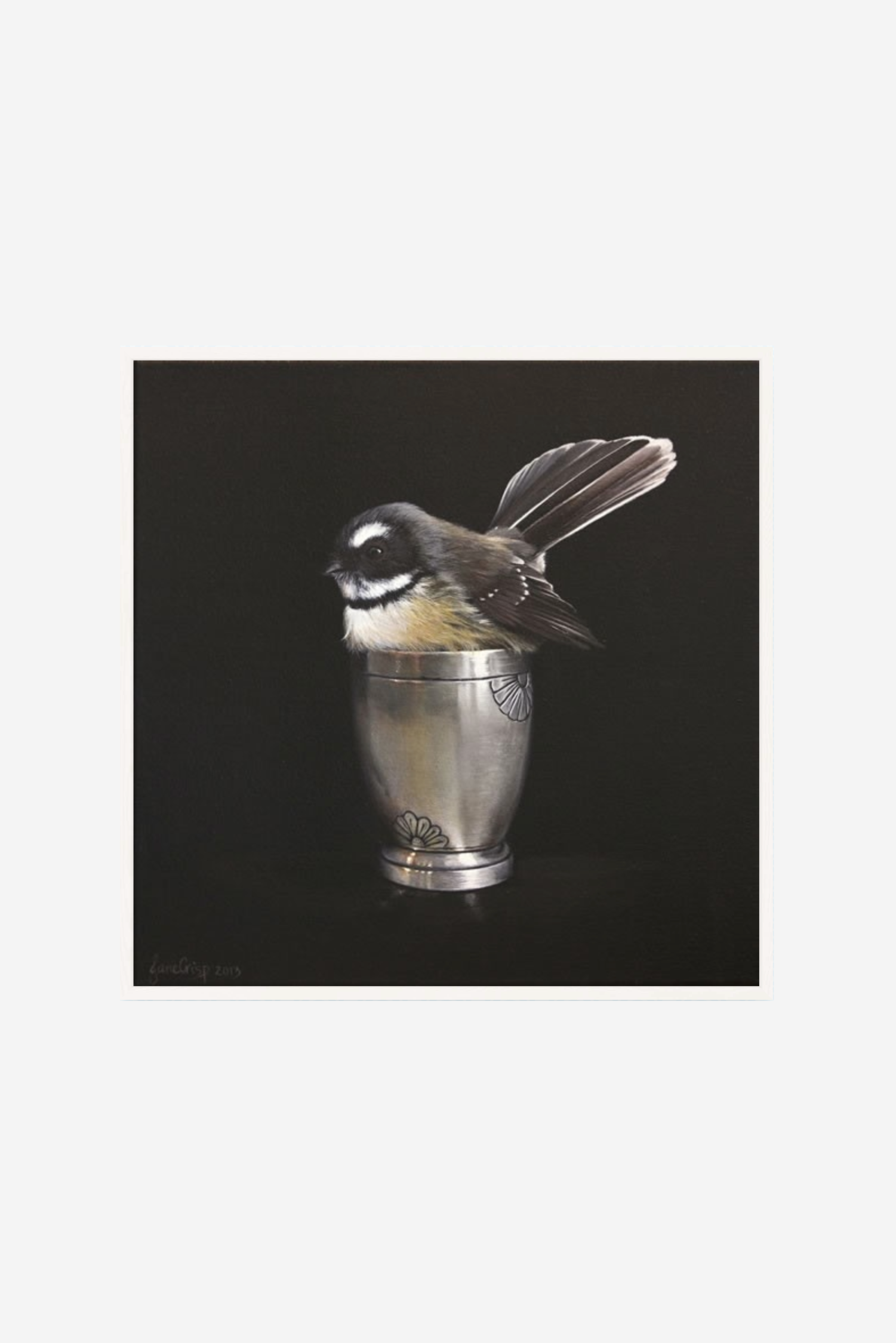 Cute in a Cup Art Print Box Frame