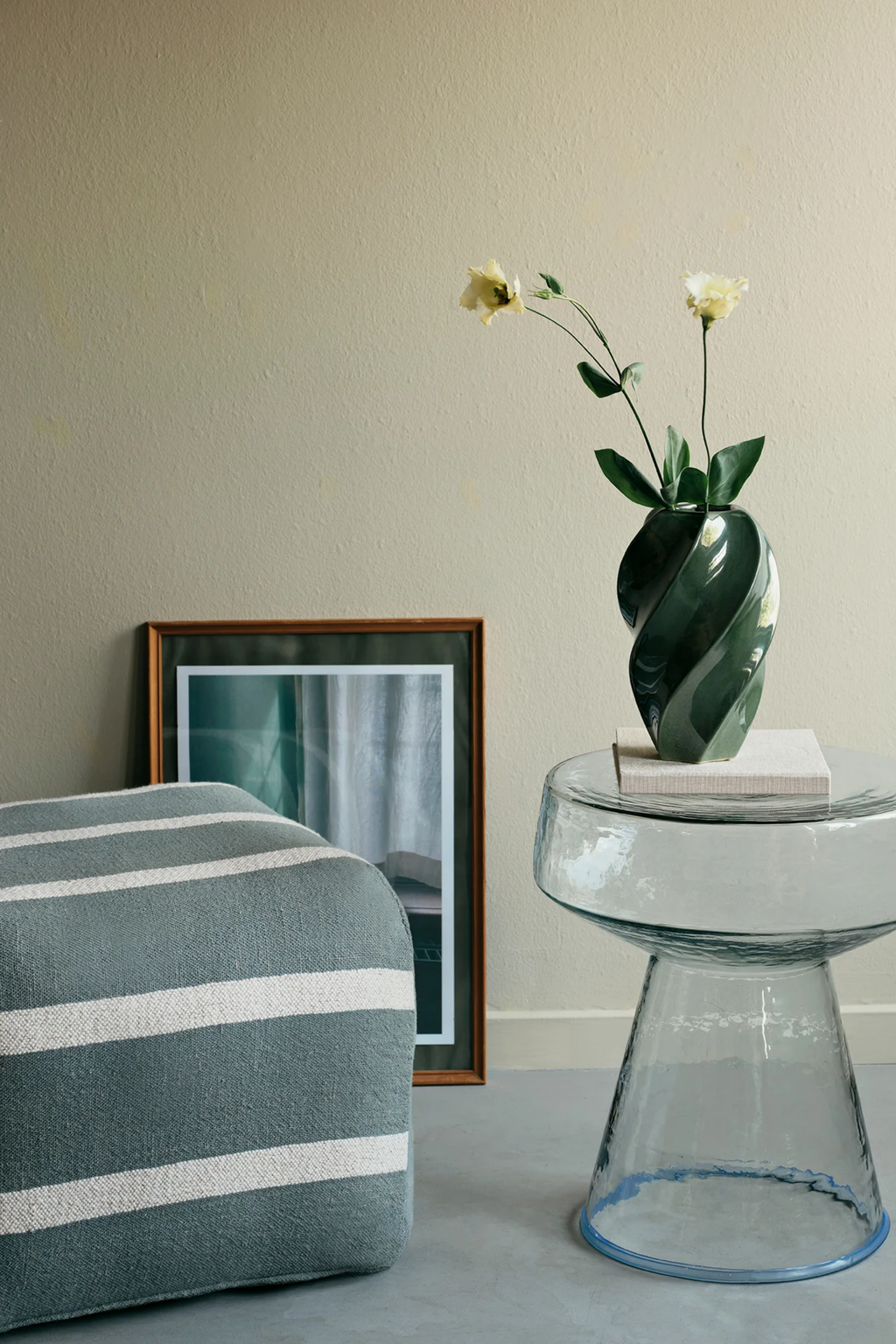 Odette Vase - Hunter Green