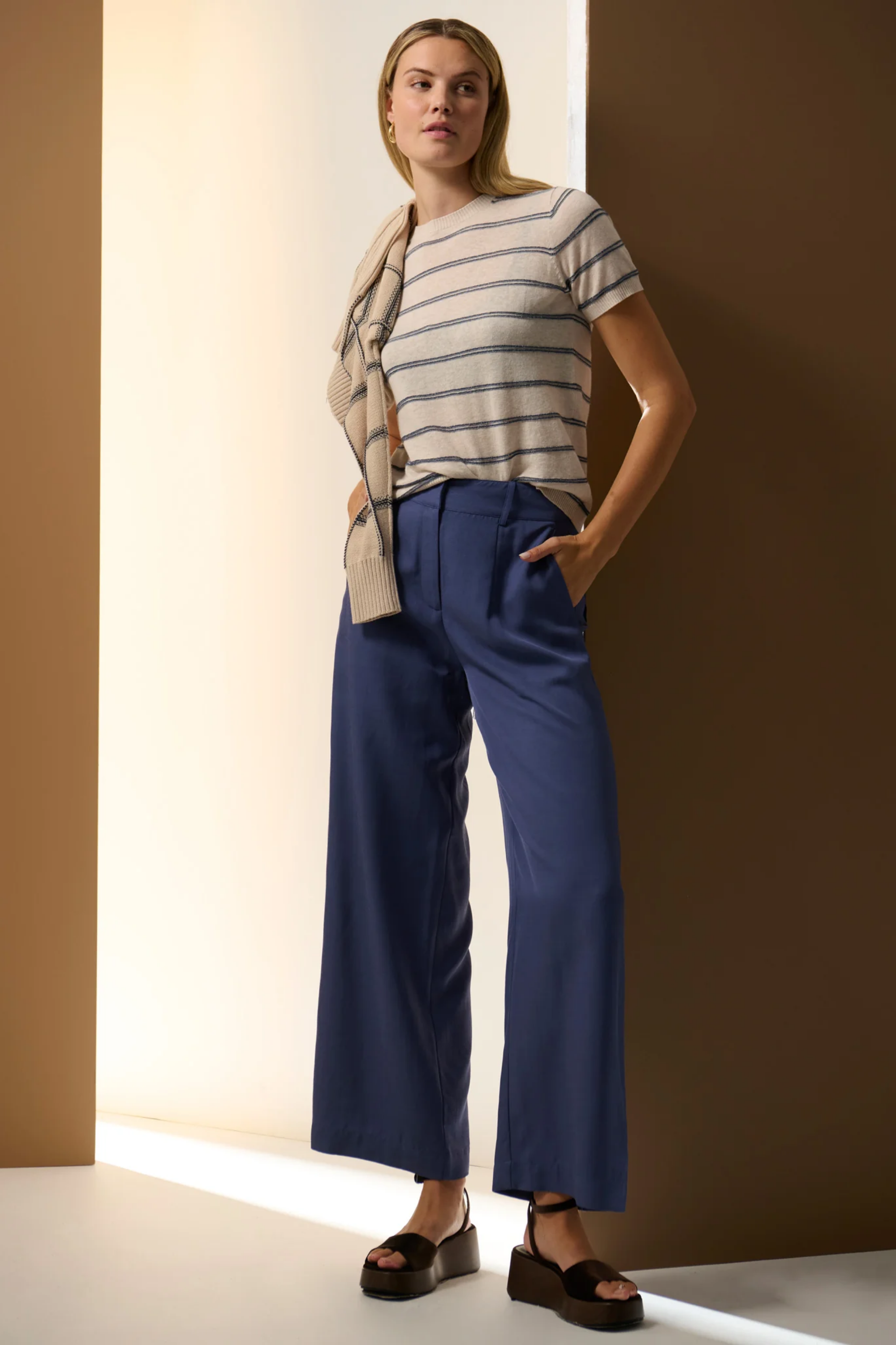 Sable Knit Tee