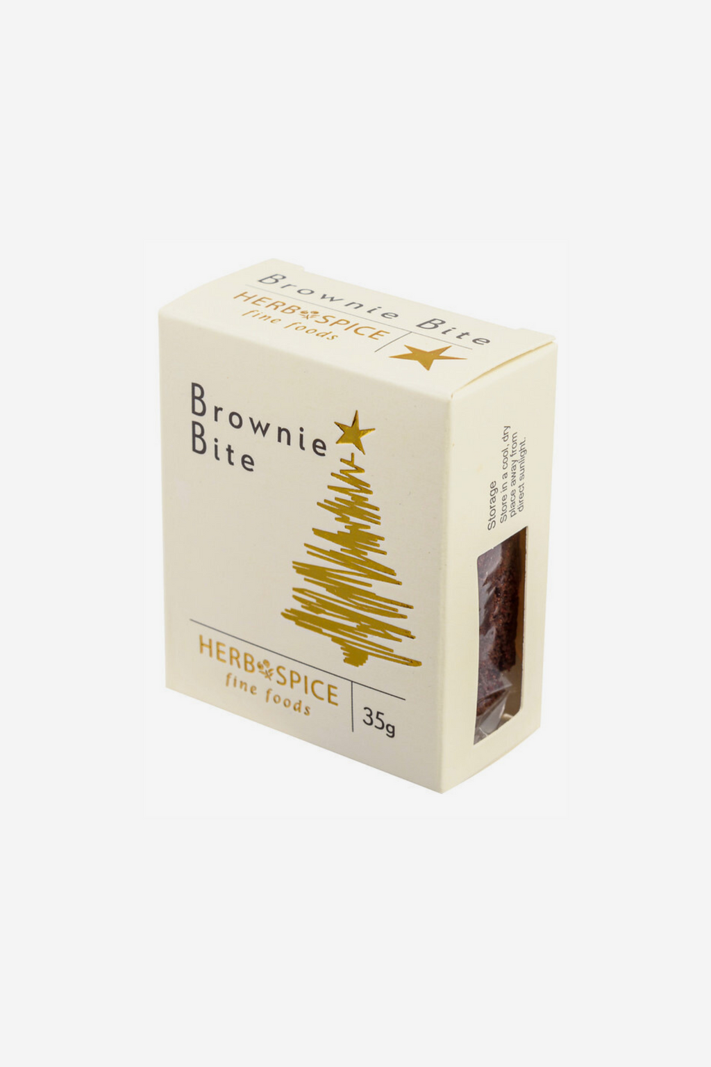 Mini Christmas Brownie Bite