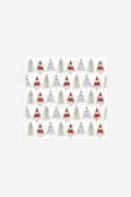Fun Trees Red -  Cocktail Napkins