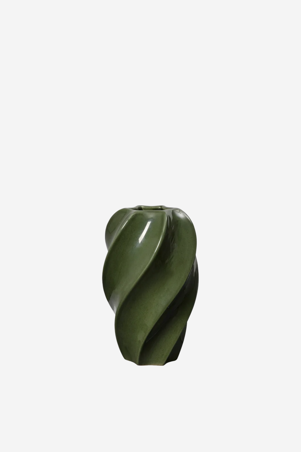 Odette Vase - Hunter Green