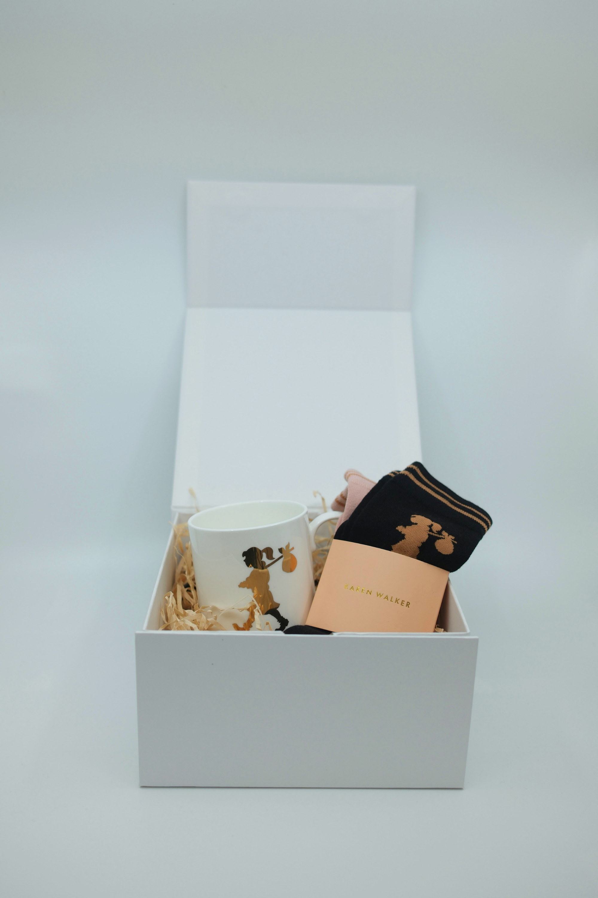 'Karen Walker Icons' Mini Gift Box - Black/Pink