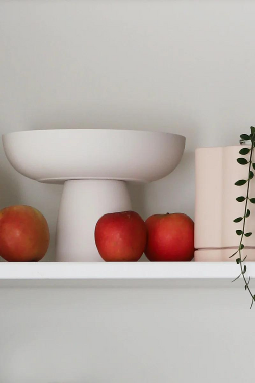 Charlotte Pedestal - White