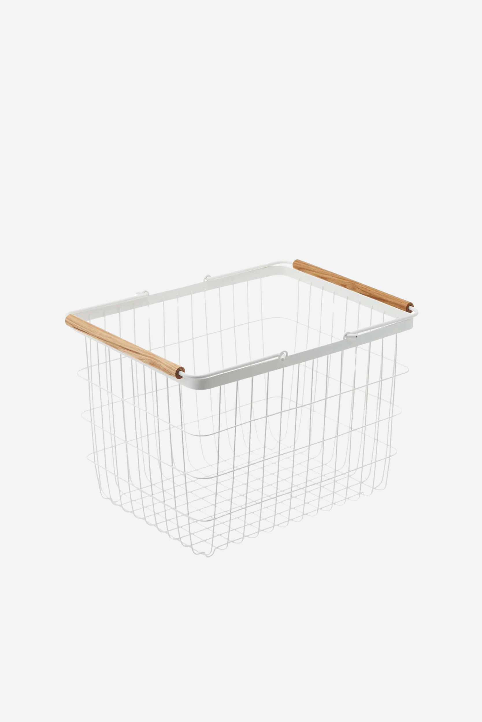 Yamazaki Tosca Laundry Basket - White