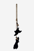 NZ Map Wall Hanging - Black