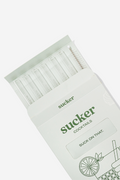 Reusable Glass Cocktail Straws - Clear