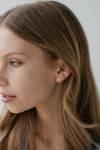 Daisy Day Studs - Silver