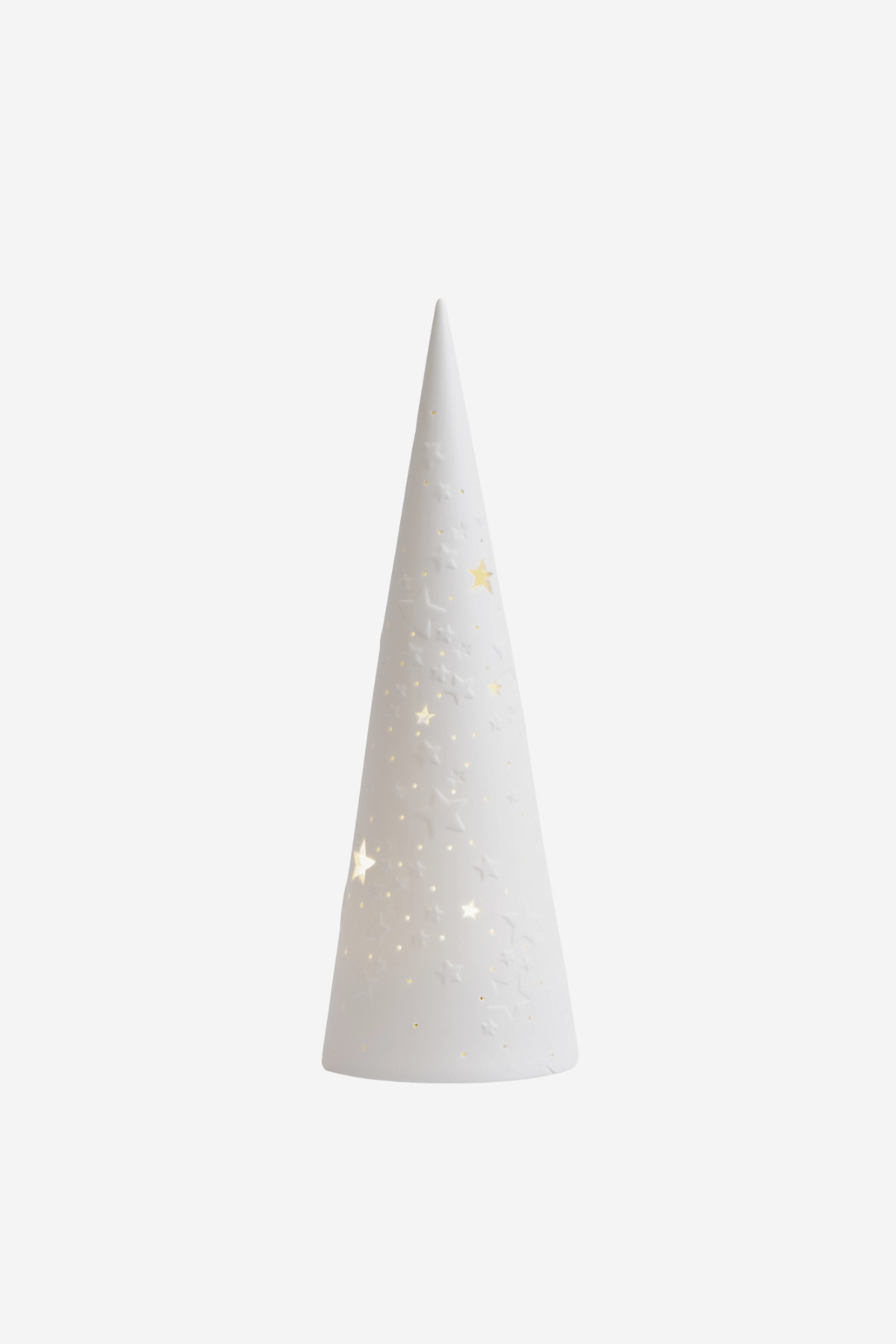 Starry White Porcelain Light Up Tree