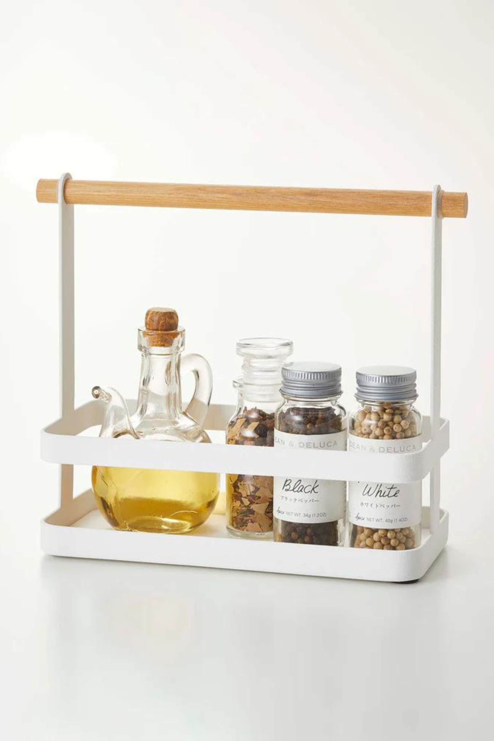 Yamazaki Tabletop Seasoning Rack - White