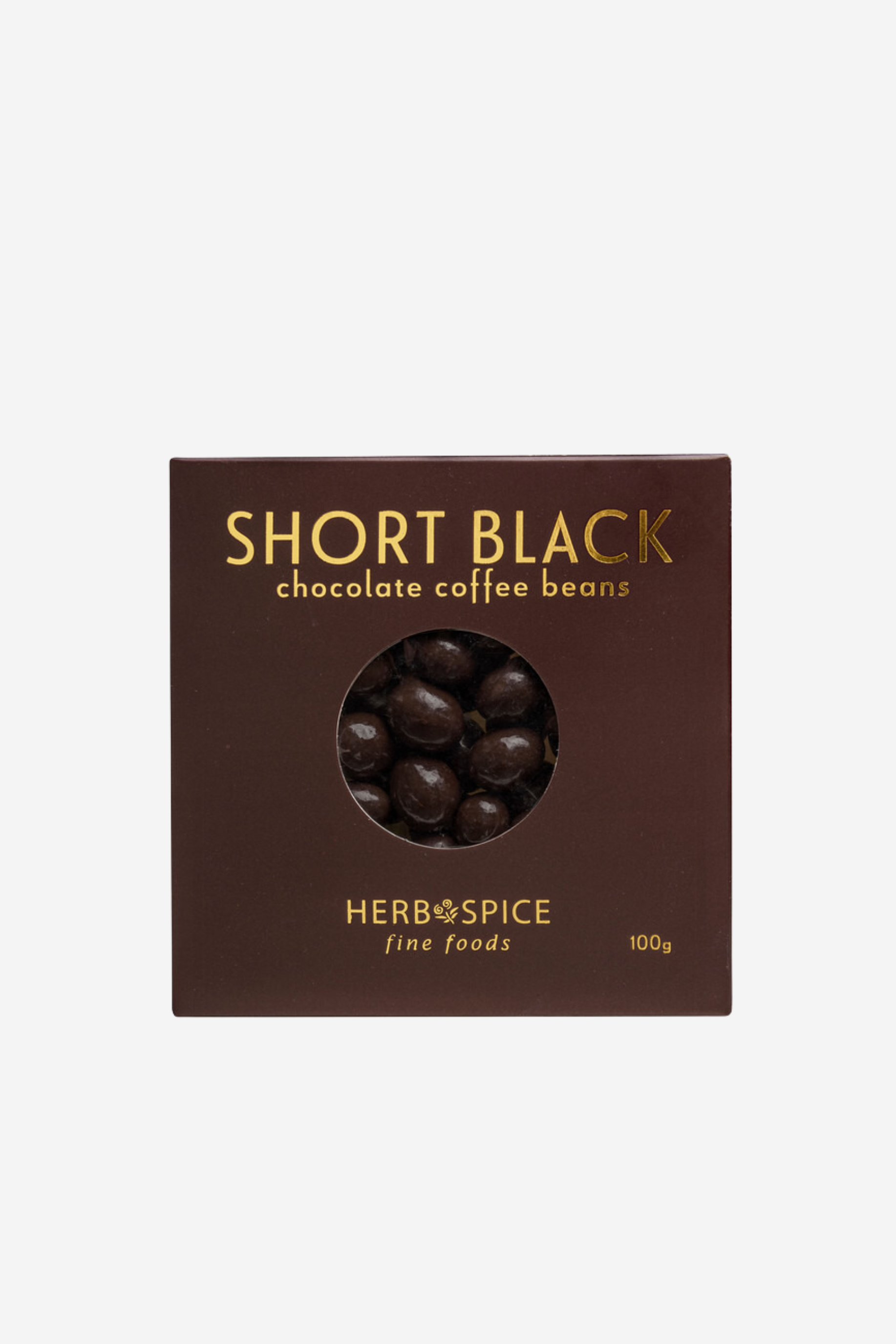 Short Black Chocolate Coffee Beans