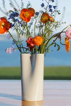 Pinch Vase - Bone