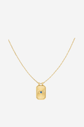 Evil Eye Amulet Gold Necklace