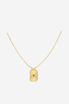Evil Eye Amulet Gold Necklace