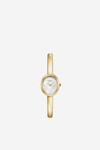 Studio Oval Bangle Watch - Gold