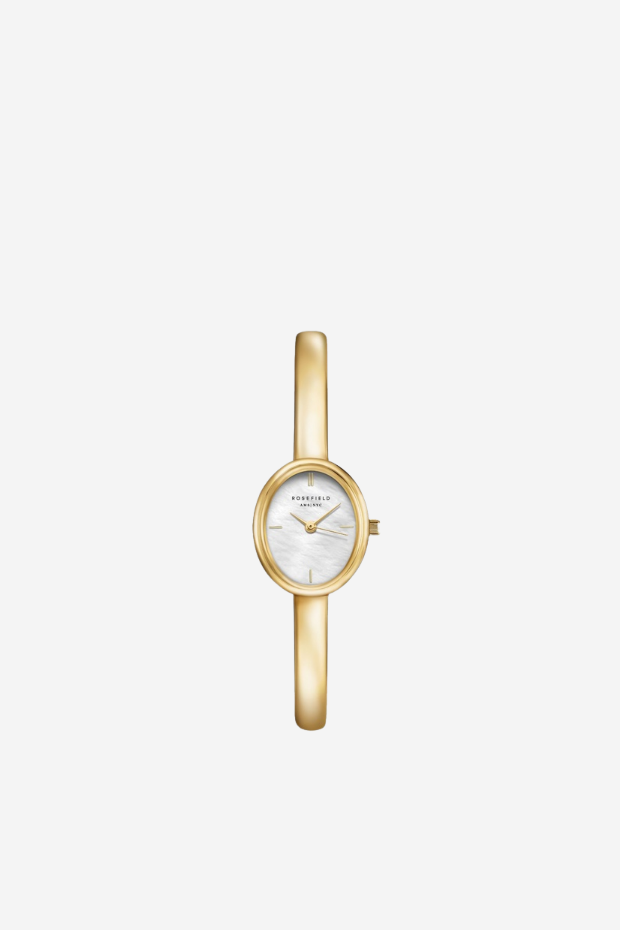 Studio Oval Bangle Watch - Gold