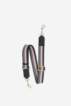 Feature Strap Webbing - Blue and Tan Multi