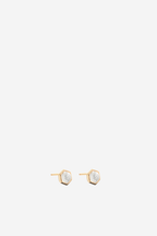 Mini Harmony Studs - Crystal Quartz