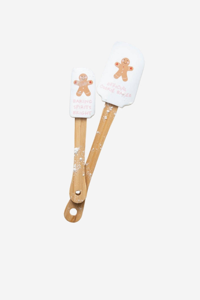 Christmas Gingerbread Man Spatula Set