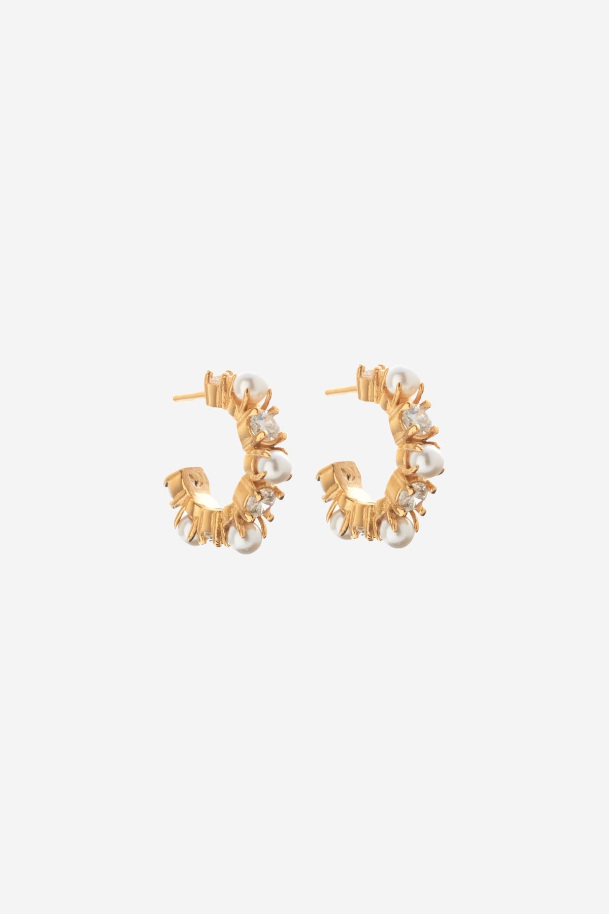 Perla Hoop Earrings