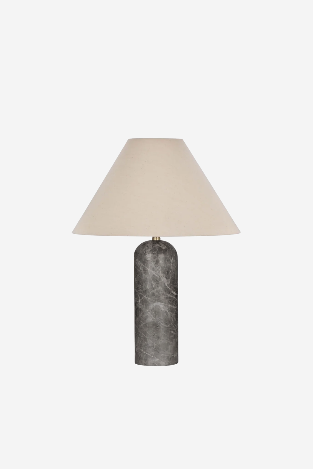 Azure Table Lamp Marble With Shade - Natural