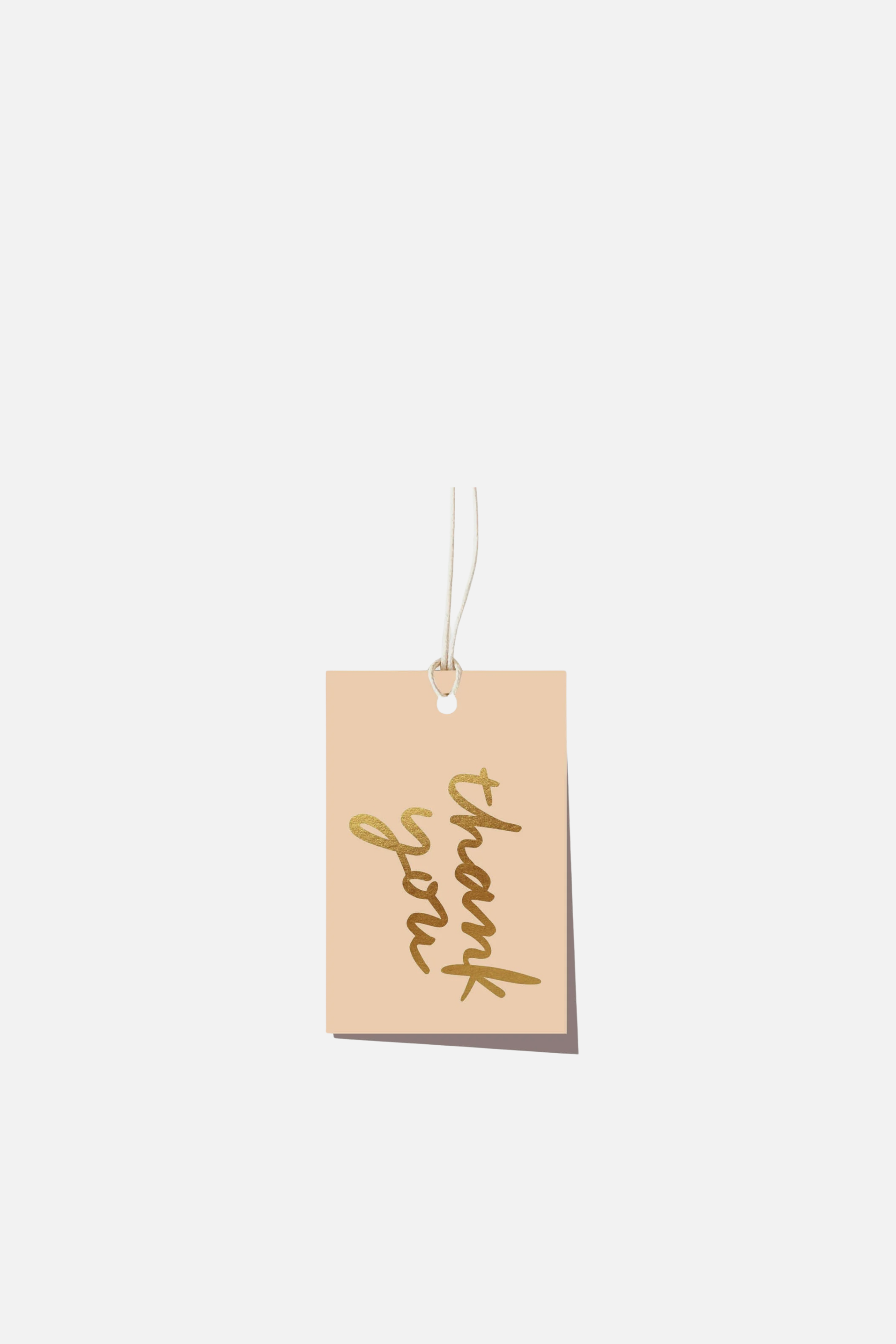 Gift Tag - Thank You Latte