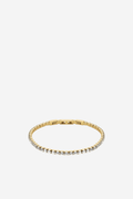 Crystal Tennis Bracelet - Gold