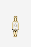 Octagon Watch XS White Face - Gold