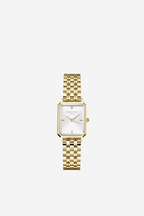 Octagon Watch XS White Face - Gold