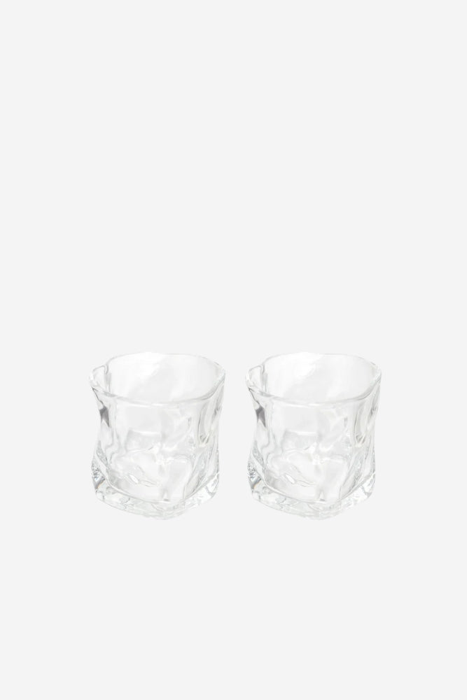 Wavy Glasses - Set of Two