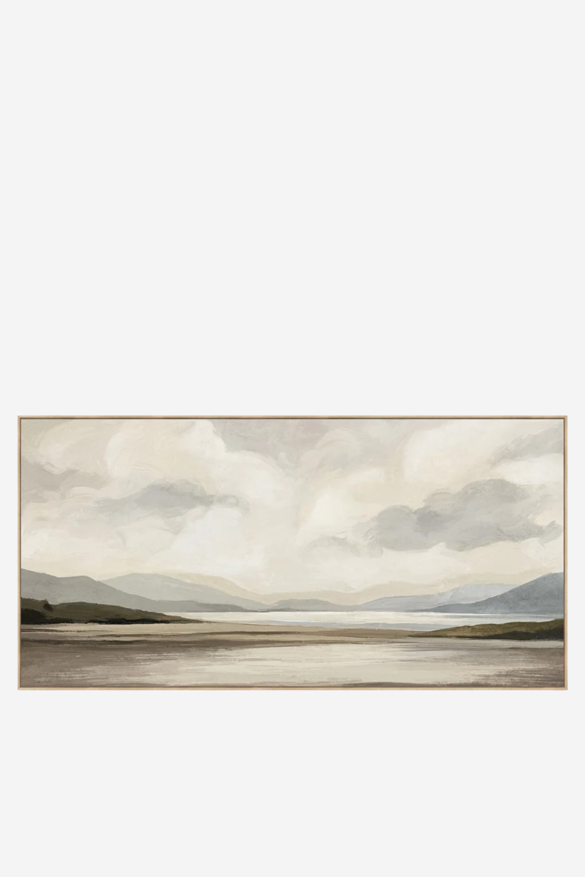 Tarn Framed Canvas