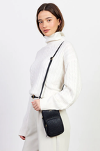 Nikko Pocket Phone Sling - Black Bubble