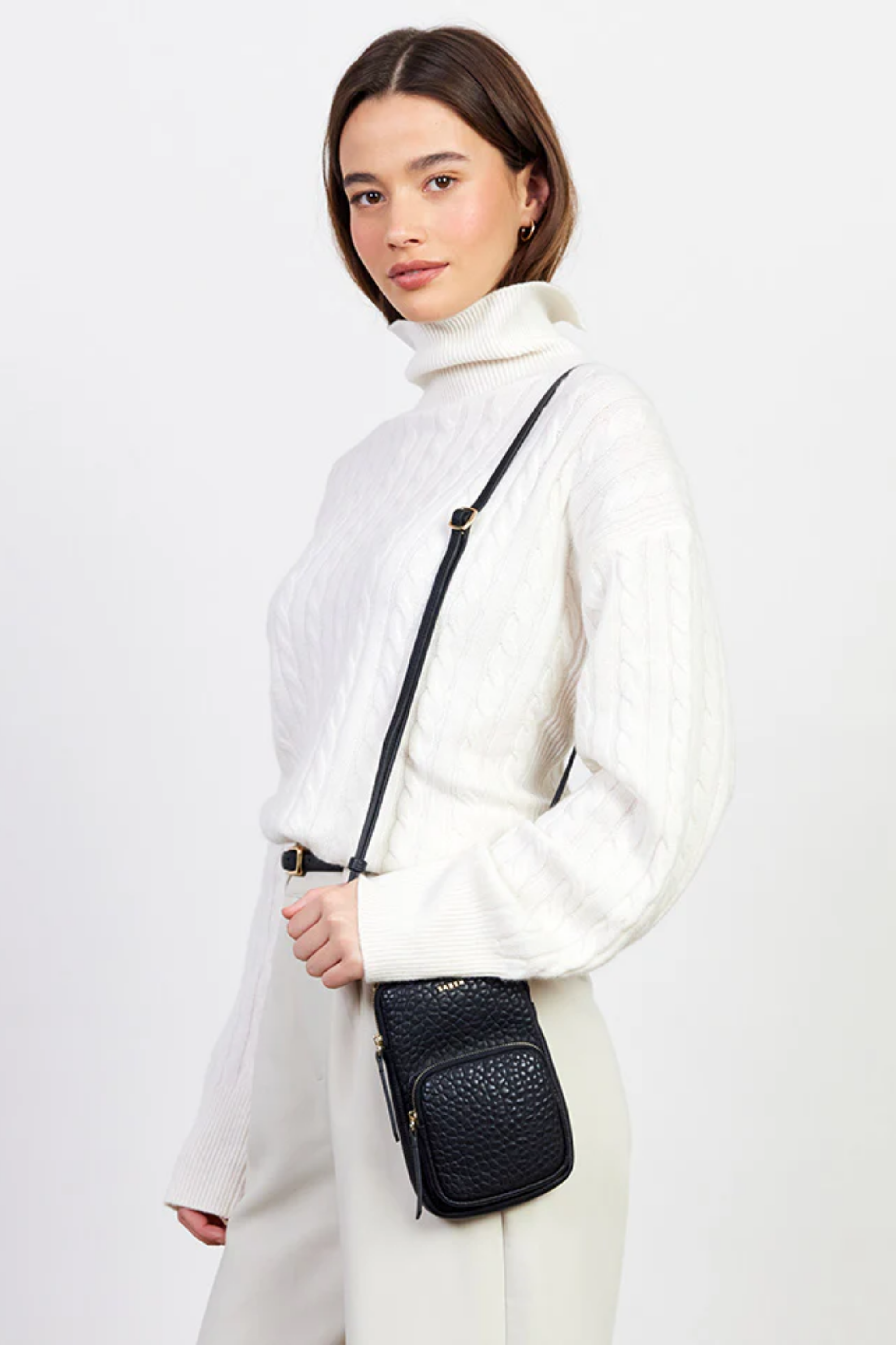 Nikko Pocket Phone Sling - Black Bubble