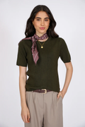 Vero Knit Tee - Spruce