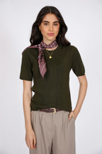 Vero Knit Tee - Spruce