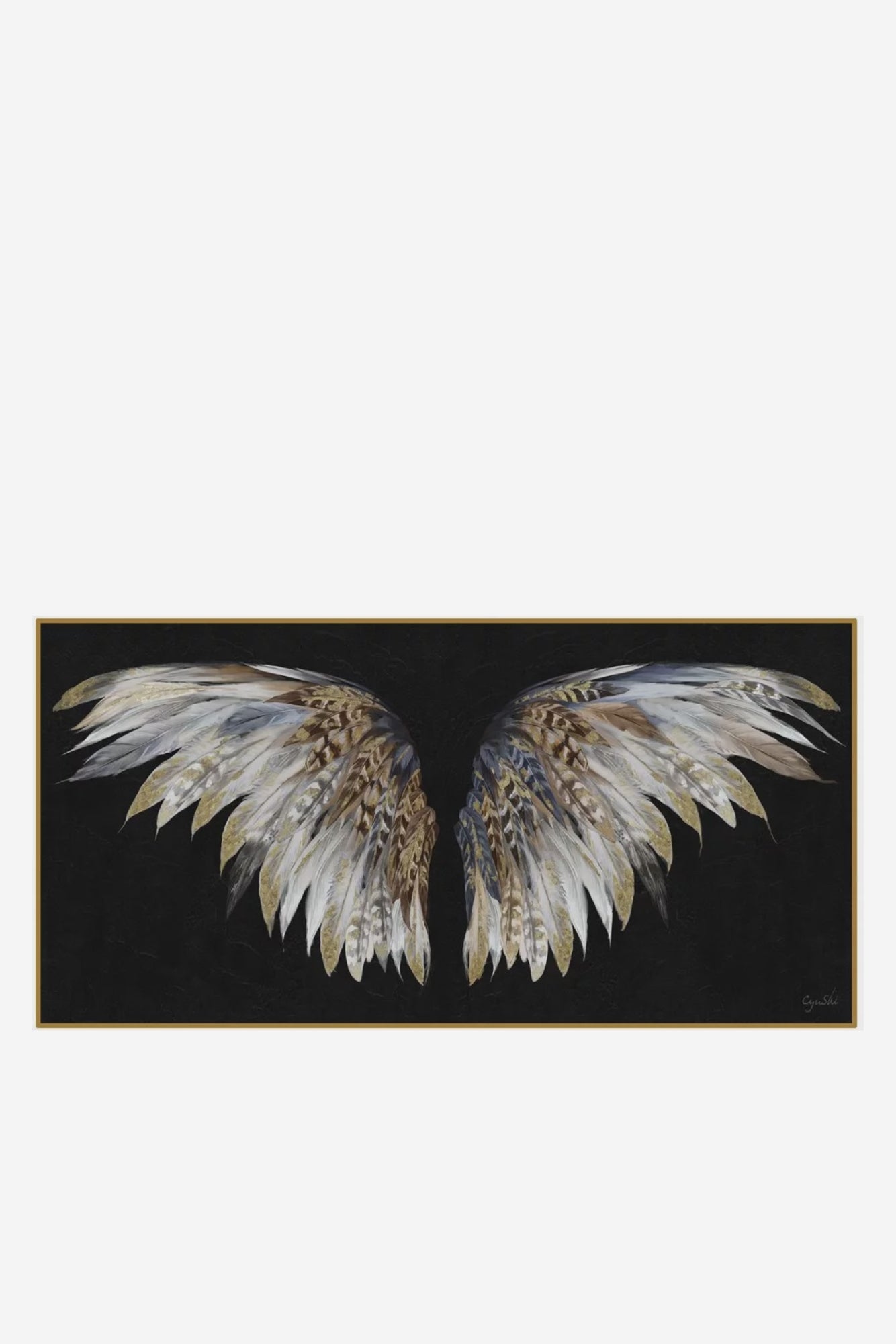 Wings - Framed Canvas