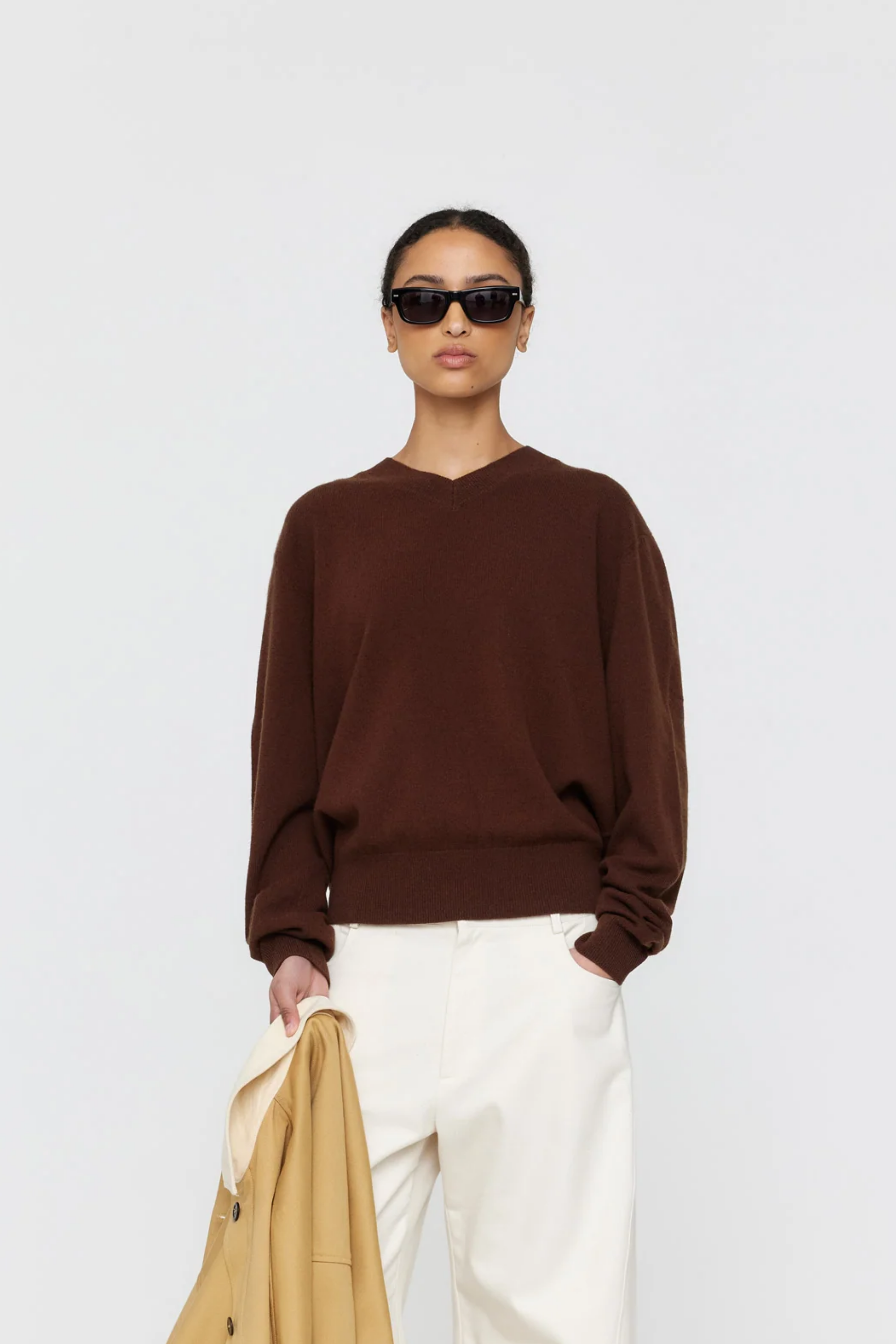 Amina Jumper - Brown