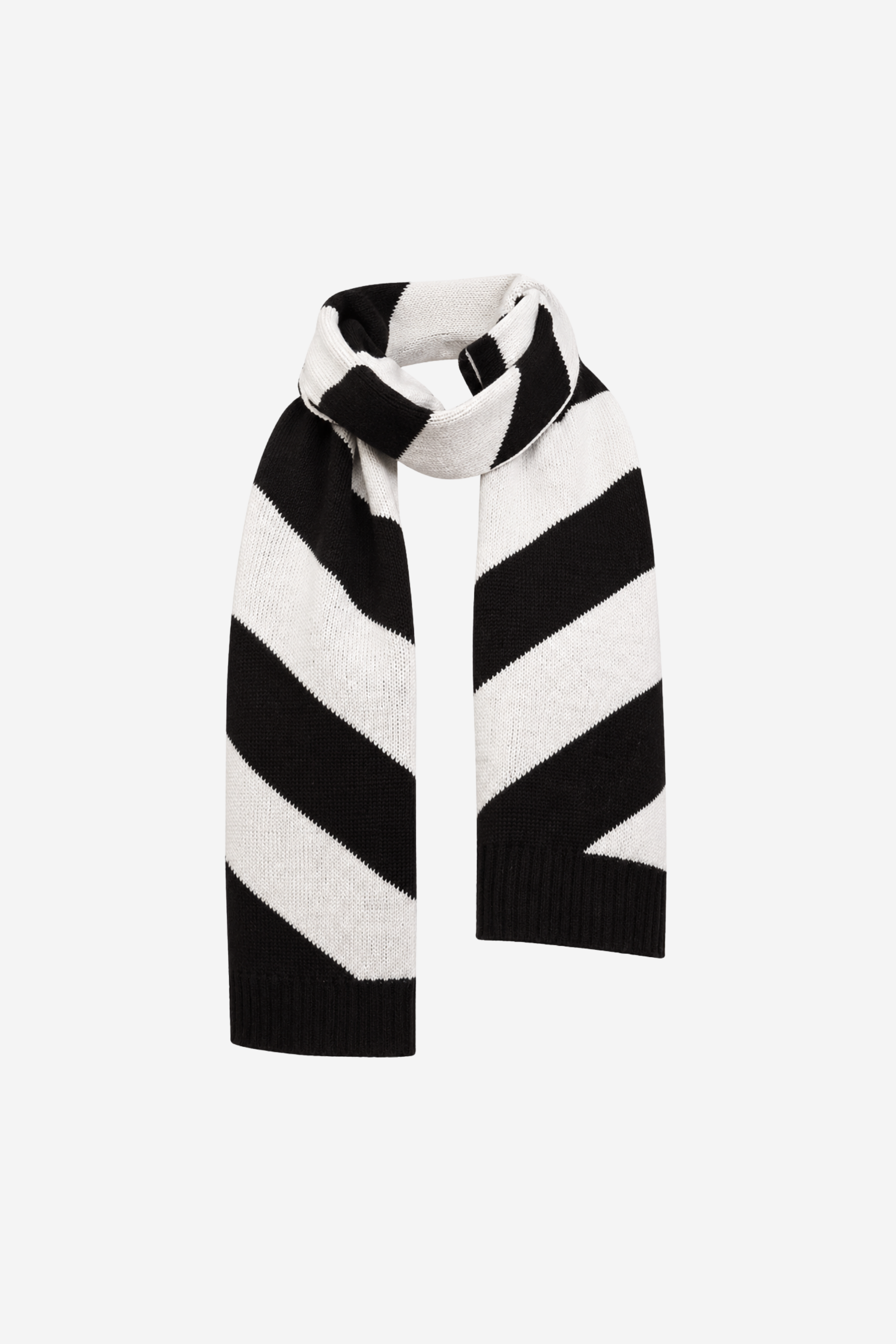 Ziggy Scarf - Black & White