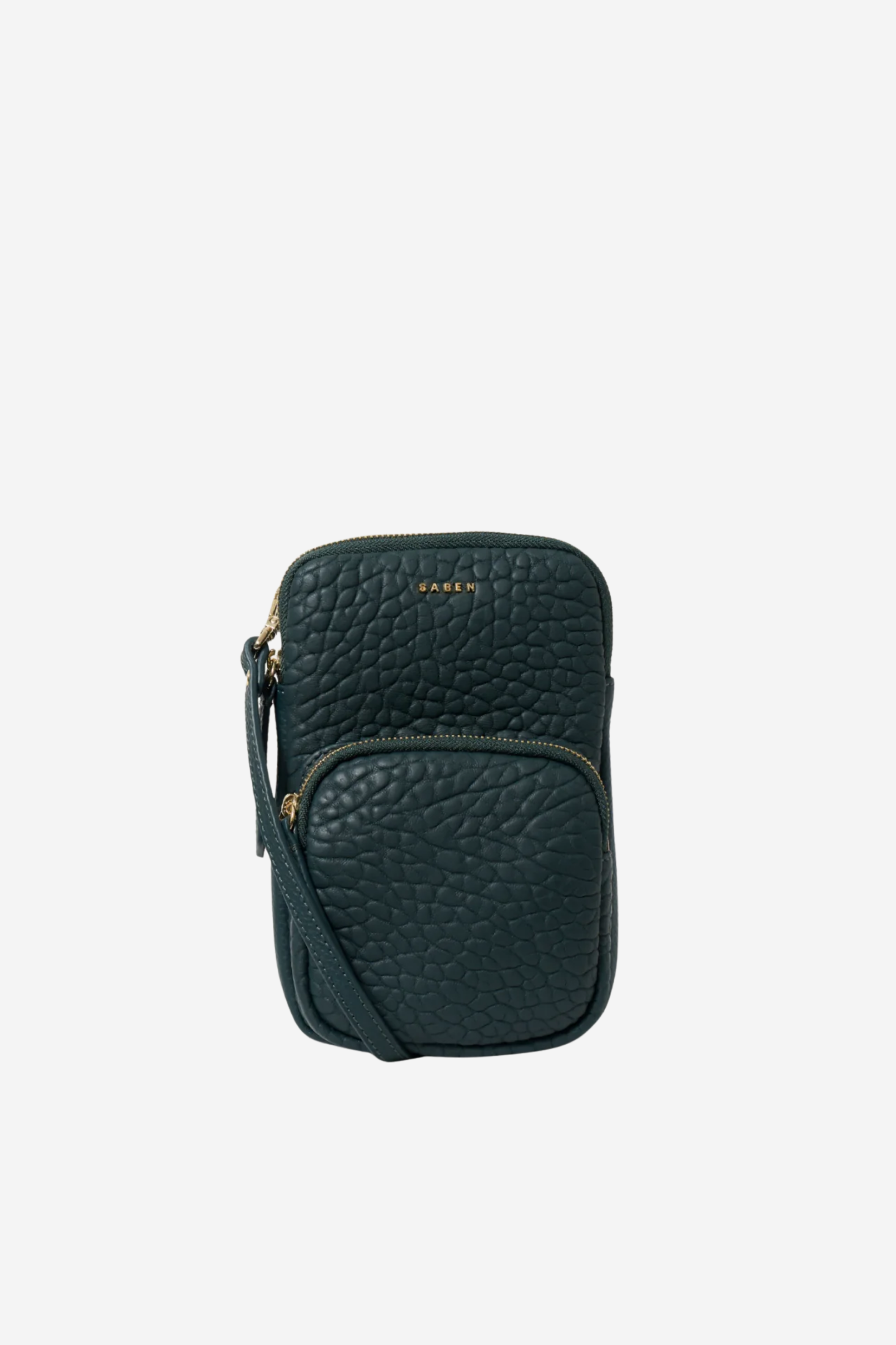 Nikko Pocket Phone Sling - Hunter Green Bubble