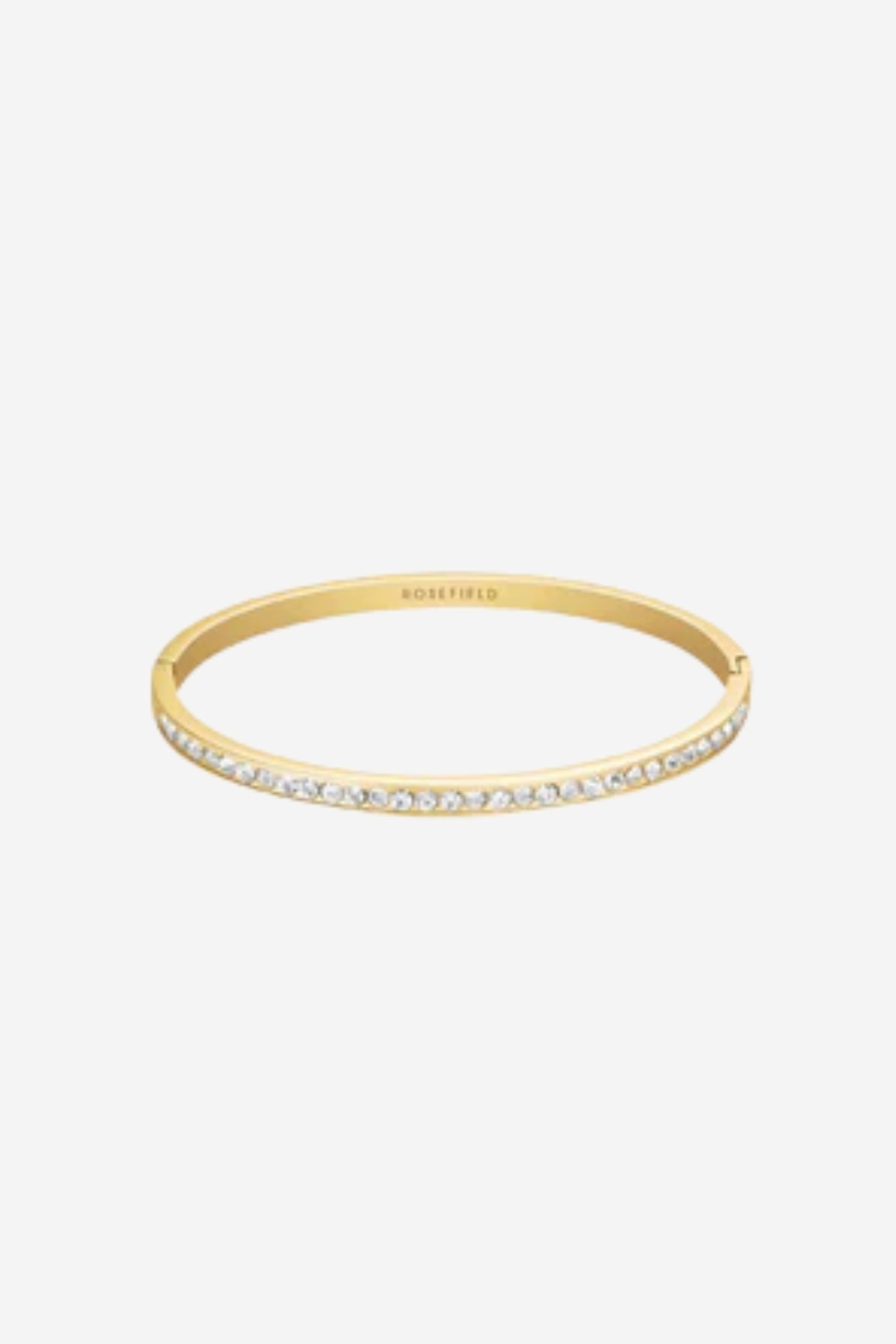Crystal Bangle - Gold