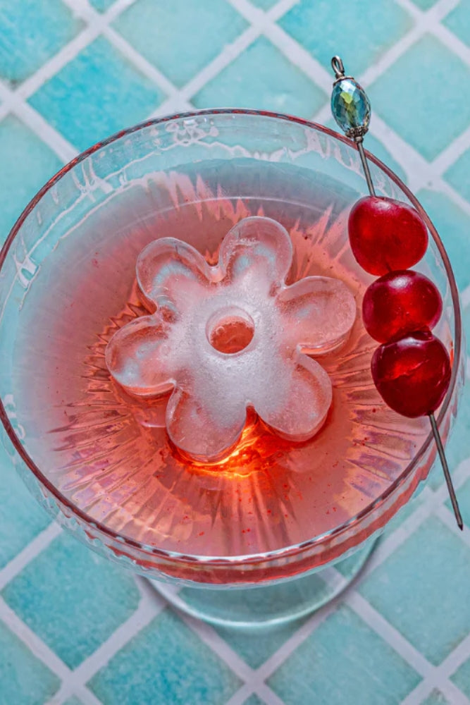 Ice Cube Tray - Retro Daisy