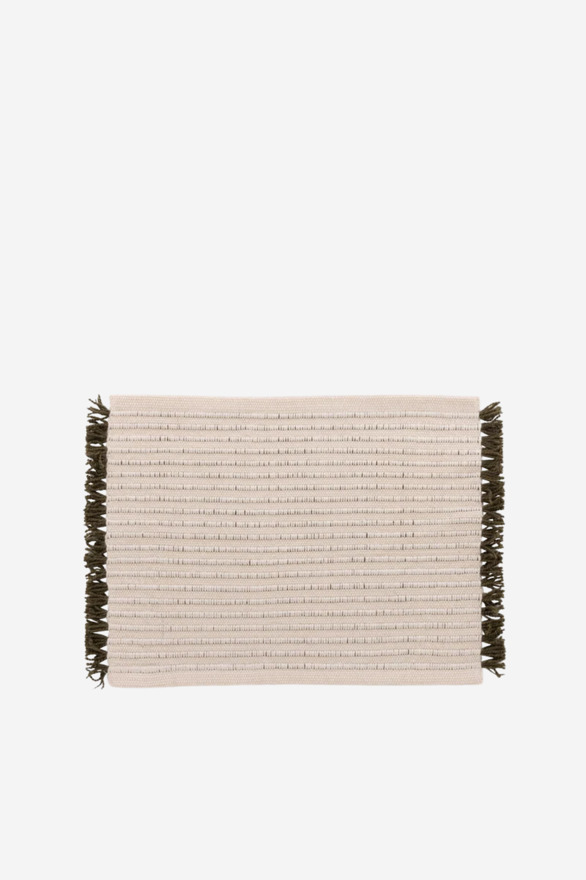 Isla Fringe Placemat - Green