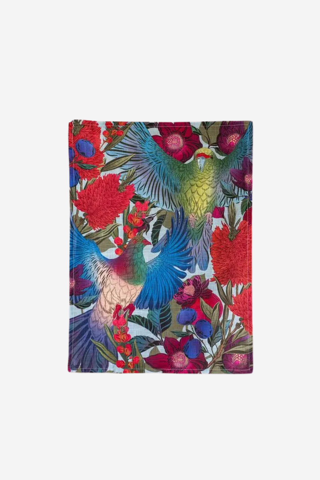 Tea Towel - Kererū & Kākāriki